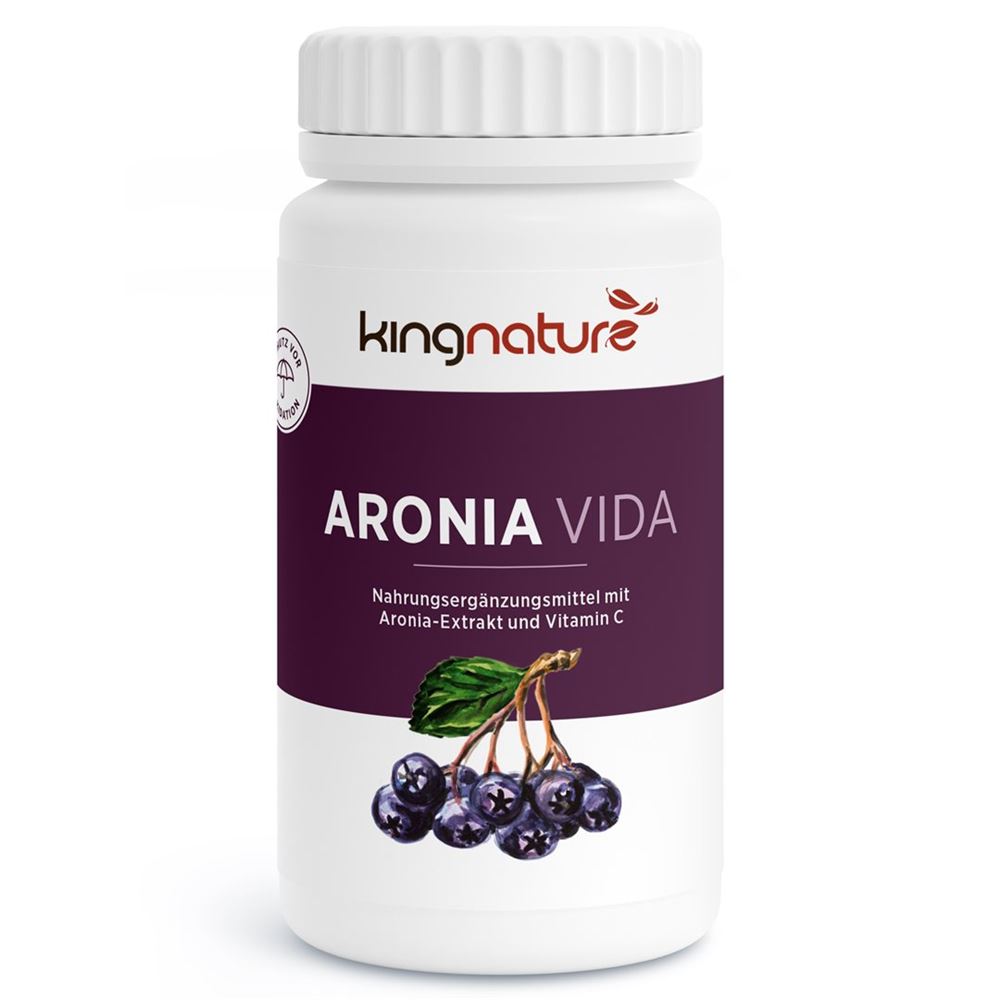 Kingnature Aronia Vida Extrakt Kapseln 500 Mg 100 Stück