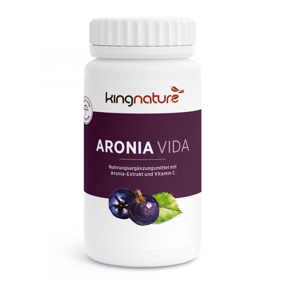 Kingnature Aronia Vida Extrakt Kapseln 500 Mg 100 Stück