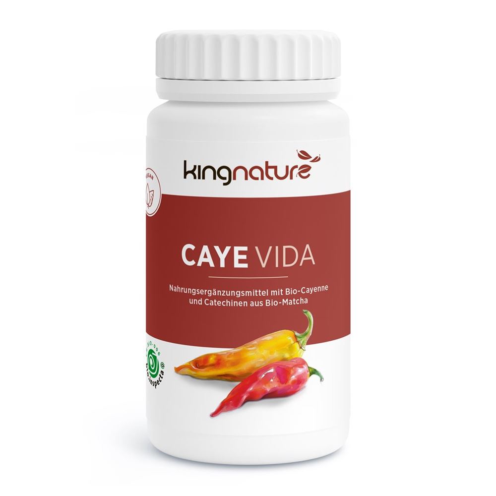 kingnature Caye Vida Kaps Bio 72 Stk
