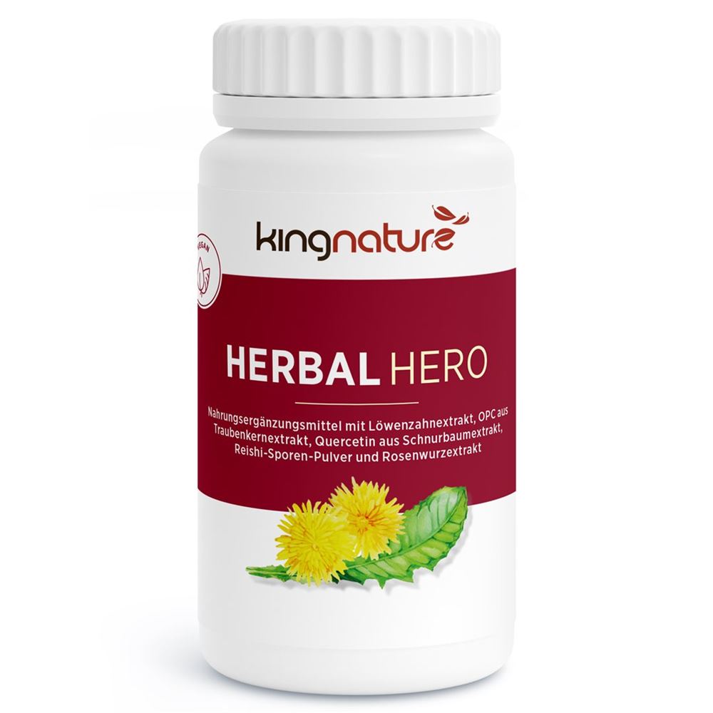 Kingnature Herbal Hero Kaps Ds 60 Stk