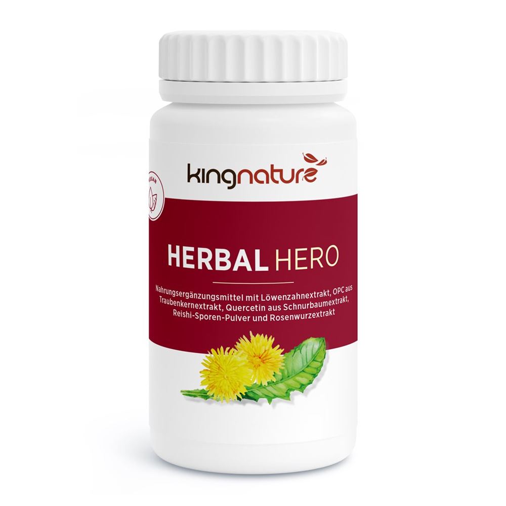 Kingnature Herbal Hero Kaps Ds 60 Stk