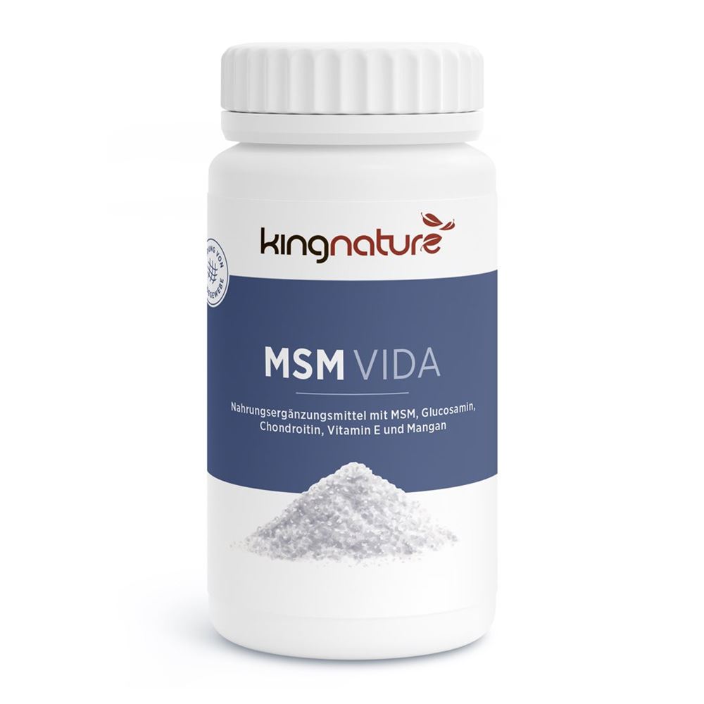 kingnature MSM Vida Kaps 860 mg Ds 60 Stk