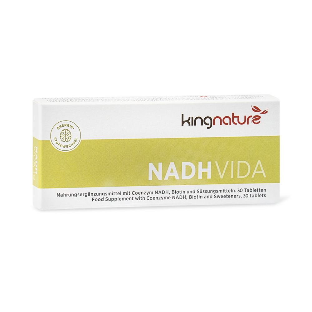 Kingnature Nadh Vida Tabletten 20 Mg 30 Stück