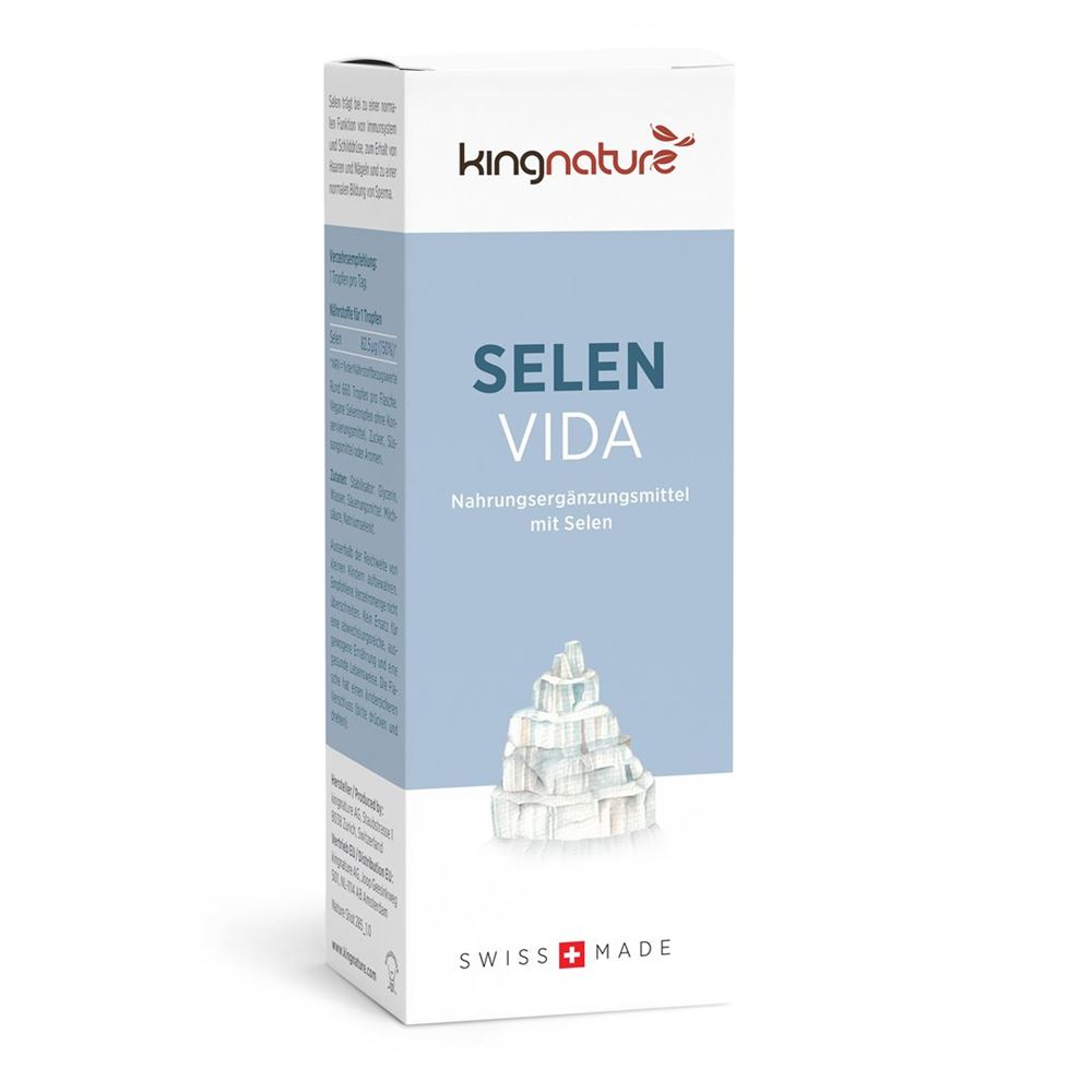 Kingnature Selen Vida Tropfen Pip Fl 28.8 ml