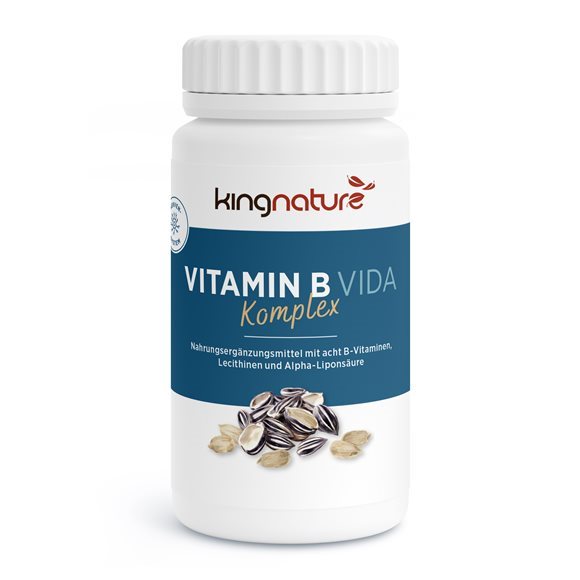 Kingnature Vitamin B Vida Kaps 375 mg Ds 90 Stk