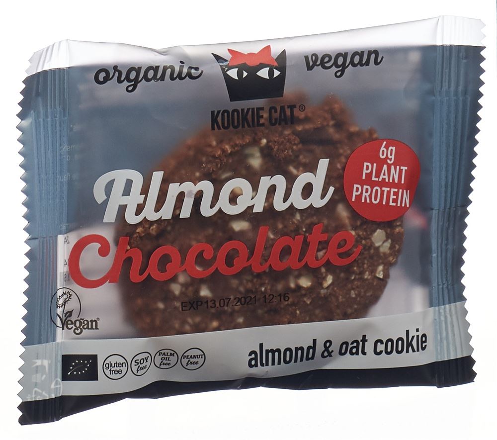 Kookie Cat Almond Chocolate Cookie 50 g