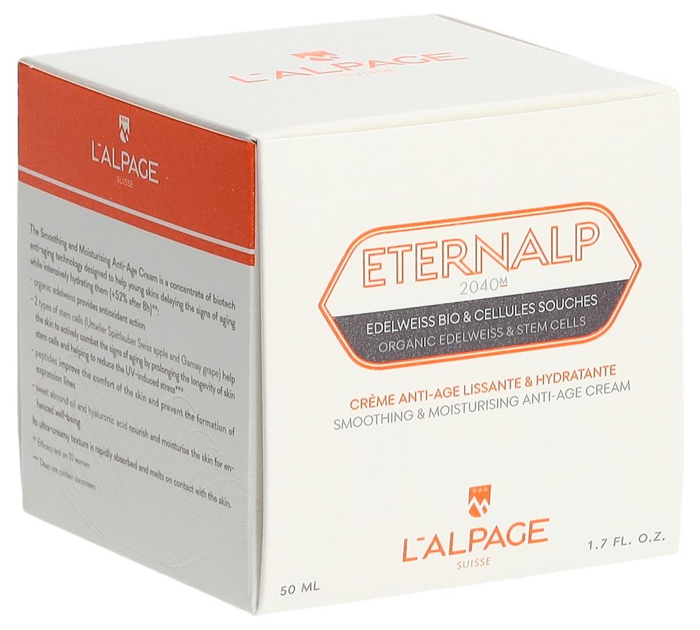 L’alpage Eternalp 2040m Anti Age Creme glättend & feuchtigkeitsspendend 50 ml