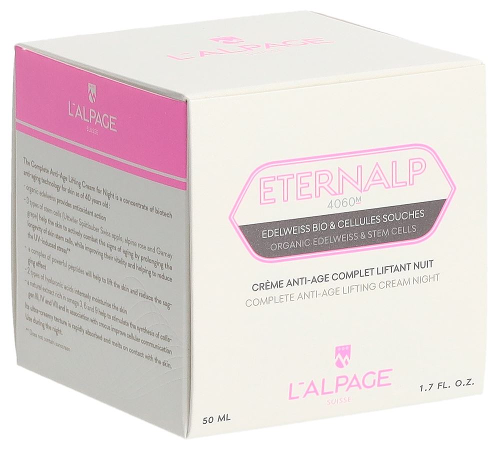 L'alpage Eternalp 4060m Anti Age Nachtcreme lifting Komplettpflege 50 ml