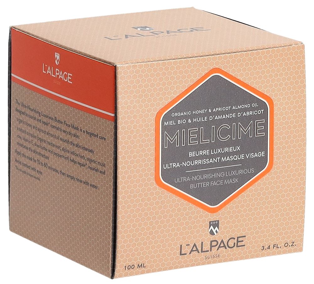 L’alpage Mielicime Gesichts-Butter-Maske reichhaltig 100 ml
