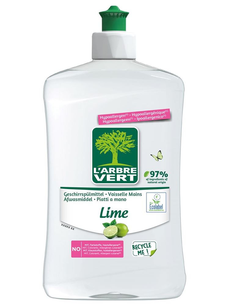 L'arbre Vert Geschirrspülmittel Limette Fl 500 ml