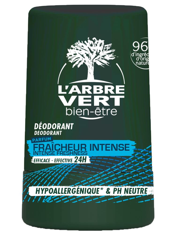 L'arbre Vert Öko Deodorant Roll on Mann Provitamin B5 französisch 50 ml