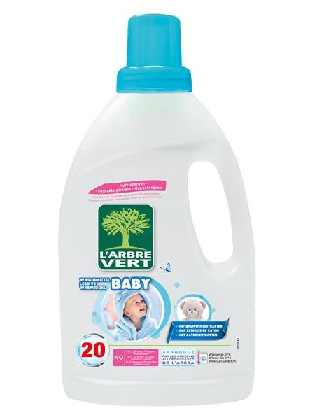 L’arbre Vert Öko Flüssigwaschmittel Baby Fl 1.2 lt