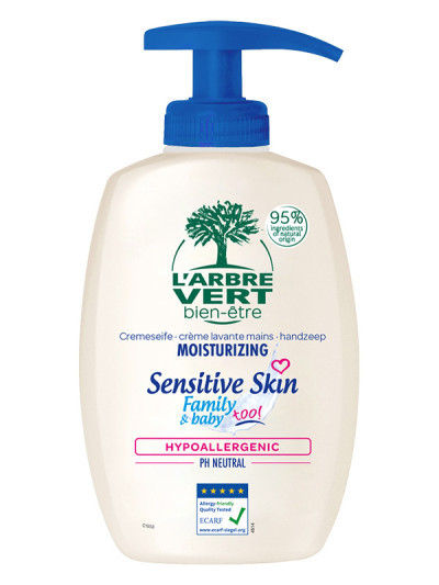 L’arbre Vert Öko Handseife flüssig Sensitive Skin Disp 300 ml