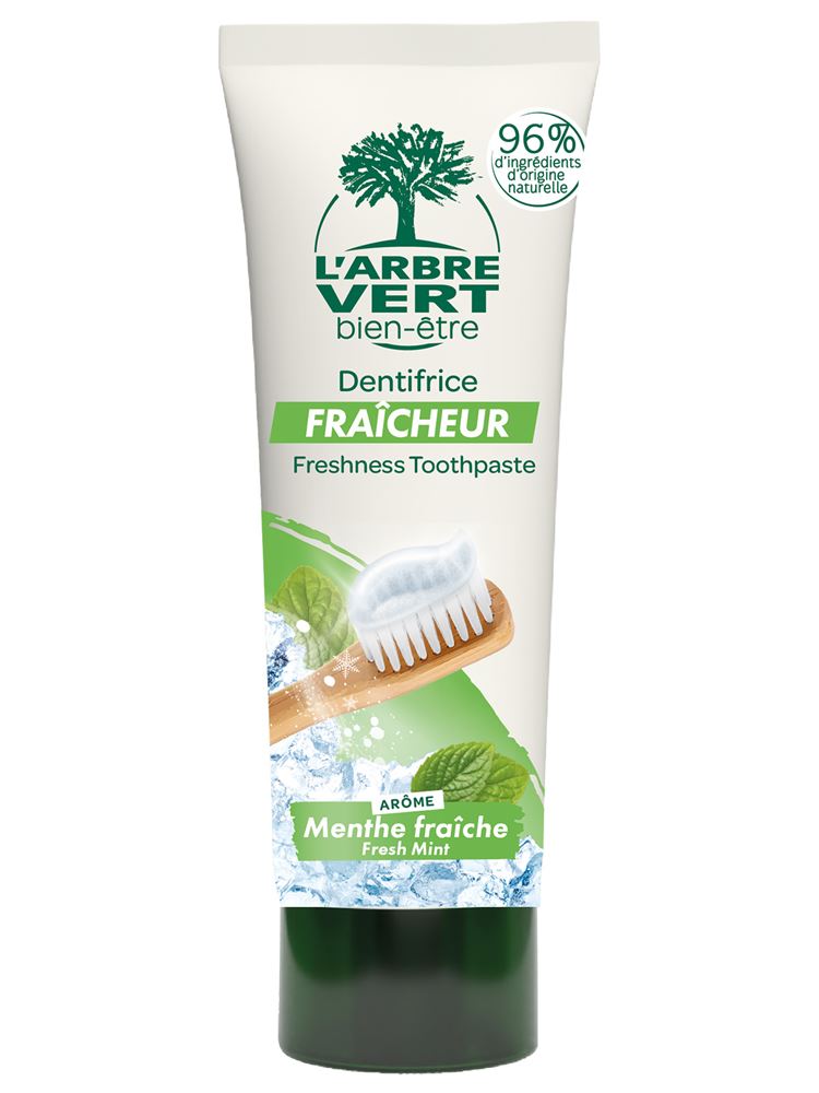 L’arbre Vert Zahnpasta erfrischend französisch Tb 75 ml