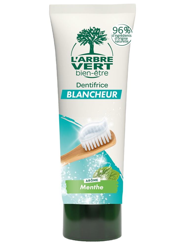 L'arbre Vert Zahnpasta Sanftes Weiss Tb 75 ml