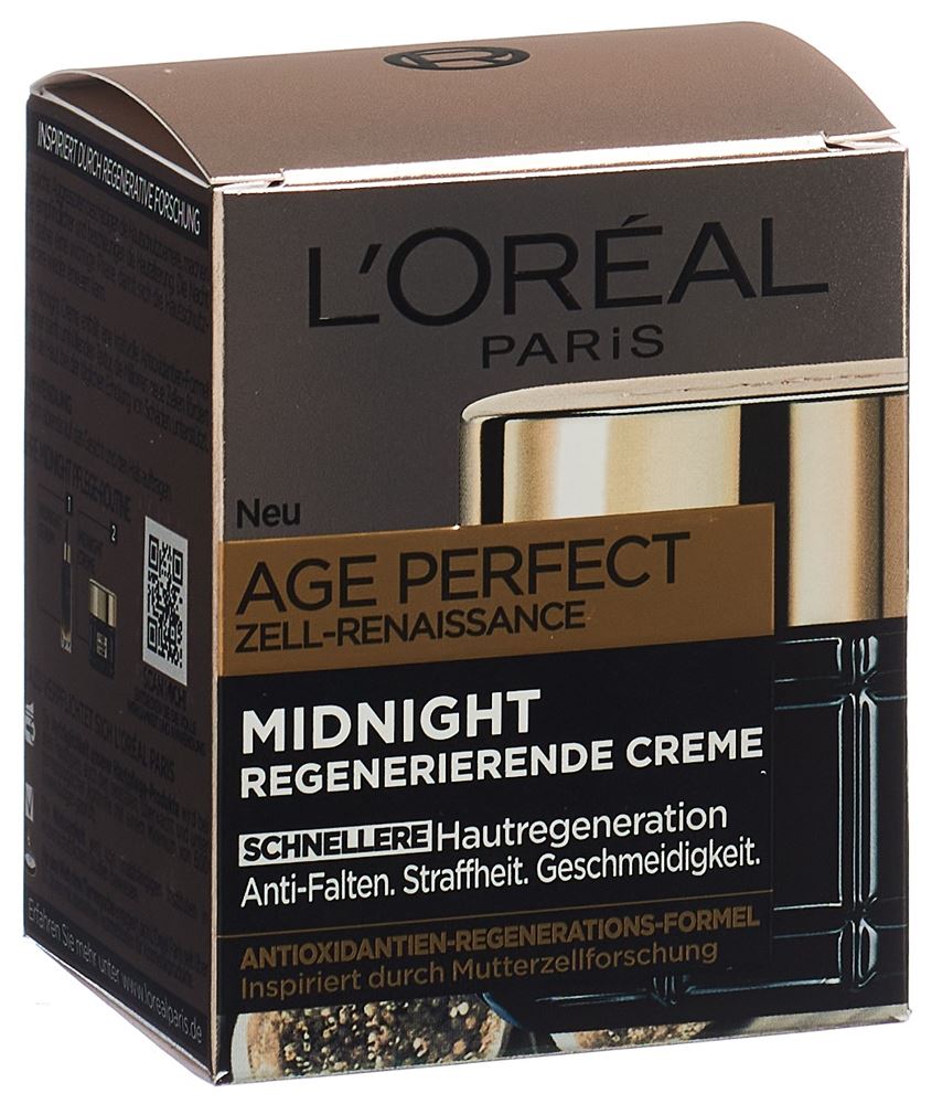 L’Oréal Paris Age Perfect Zell-Renaissance Midnight Creme Topf 50 ml