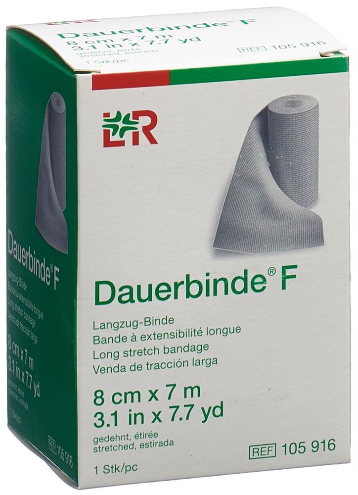 L+R Dauerbinde F 8cmx7m