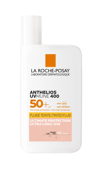 La Roche Posay Anthelios Transparentes Fluid UV Mune getönt 50+ Fl 50 ml