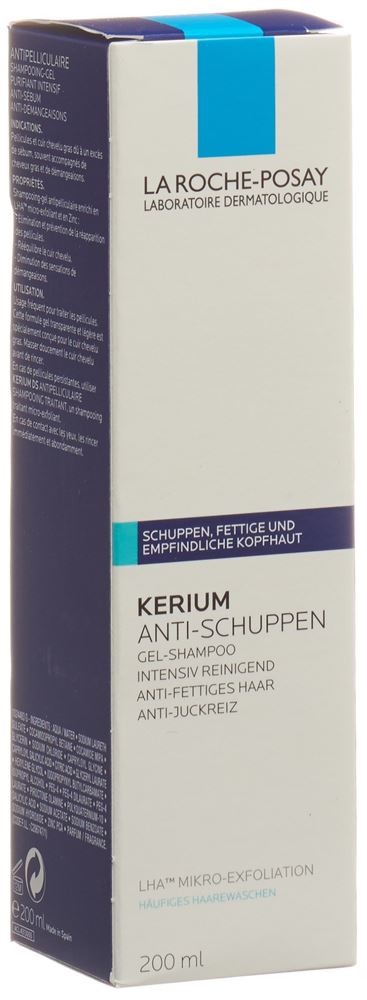 LA Roche-Posay Kerium Antischuppen fettiges Haar Fl 200 ml