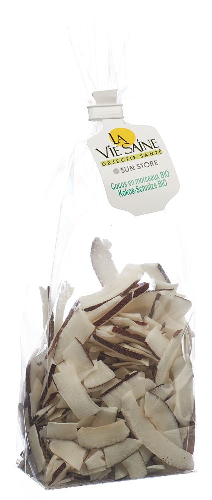 La Vie Saine Kokos Schnitze Bio Beutel 150 G