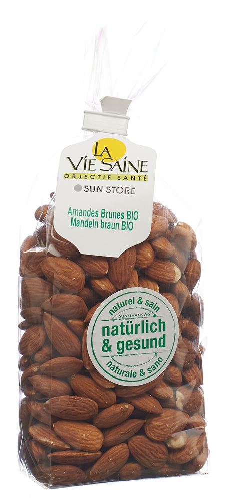 La Vie Saine Mandeln Braun Bio Beutel 250 G