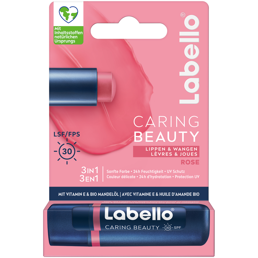 Labello Caring Beauty Rose Stick 4.8 g