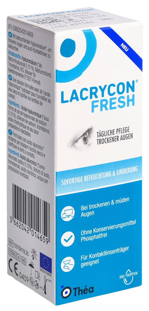 Lacrycon Fresh Gtt Opht Fl 10 ml