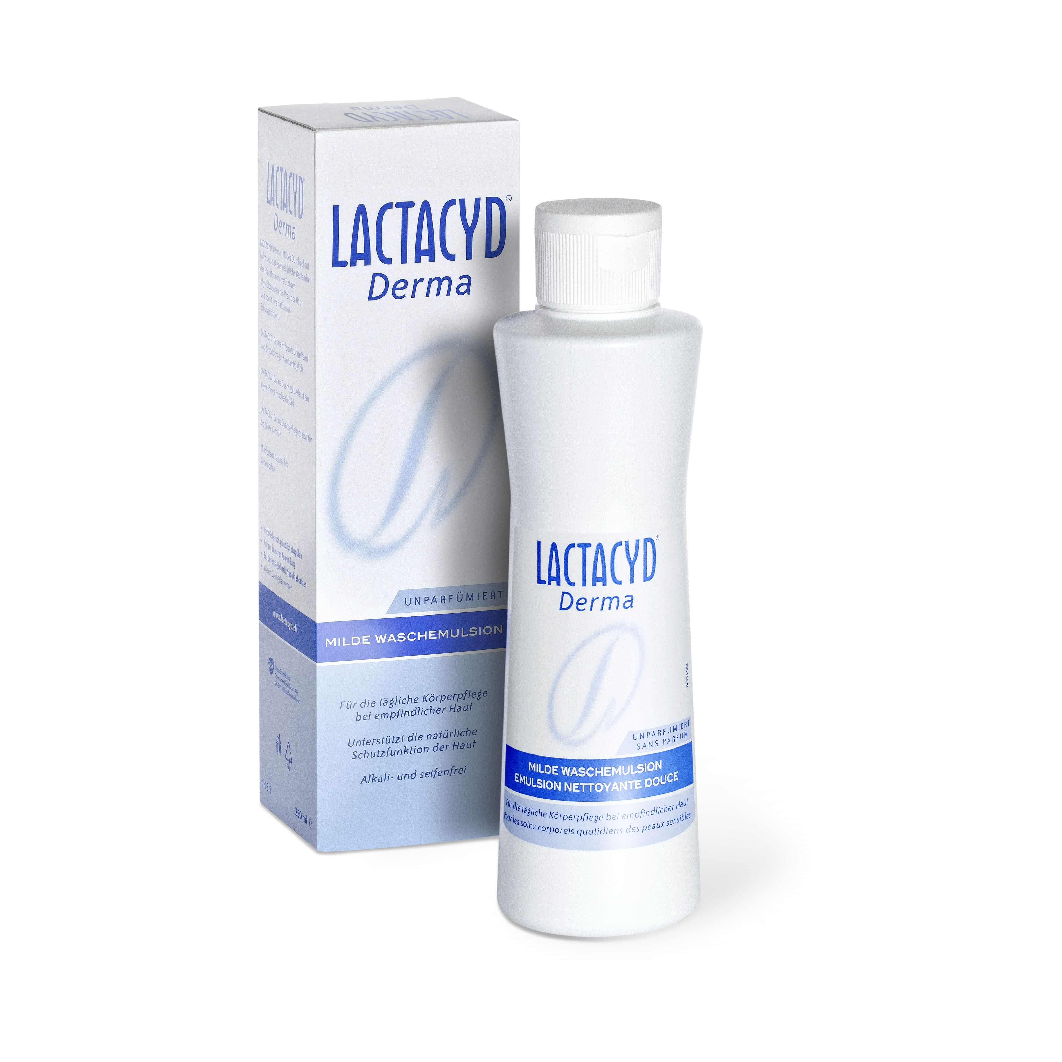 Lactacyd Derma milde Waschemulsion unparfümiert 250 ml