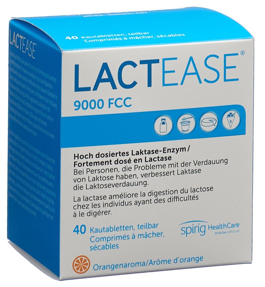 Lactease 9000 FCC Kautabl teilbar 40 Stk