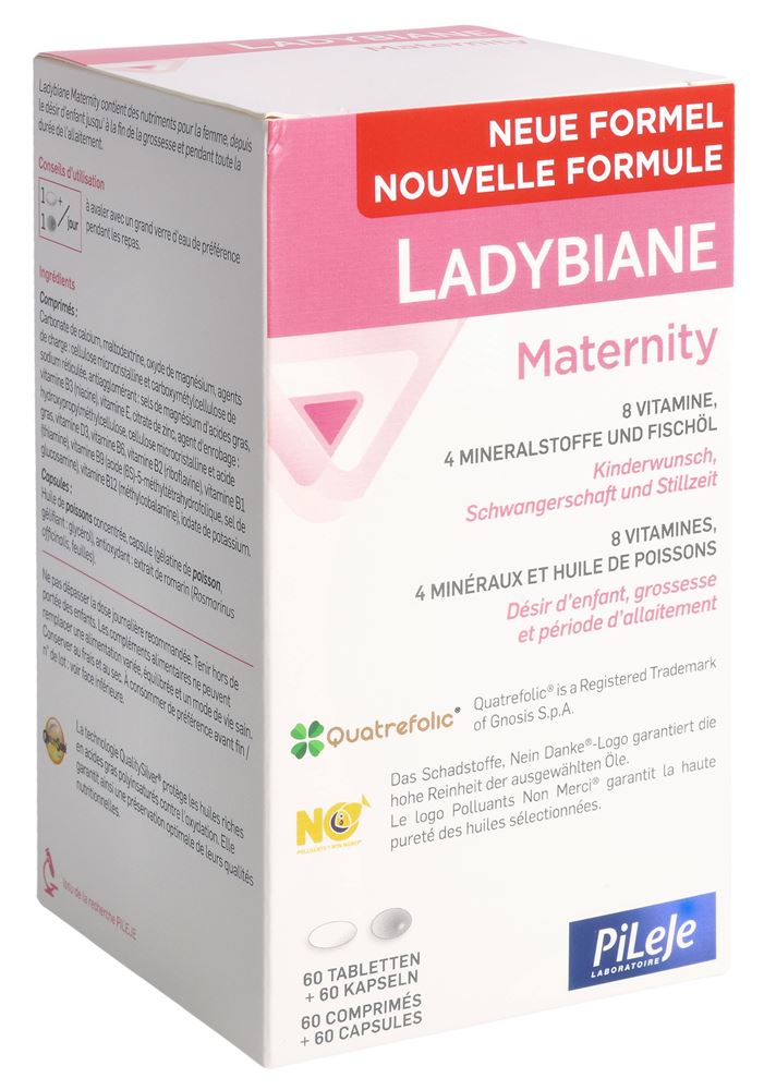Ladybiane Maternity 60 Tabletten + 60 Kapseln