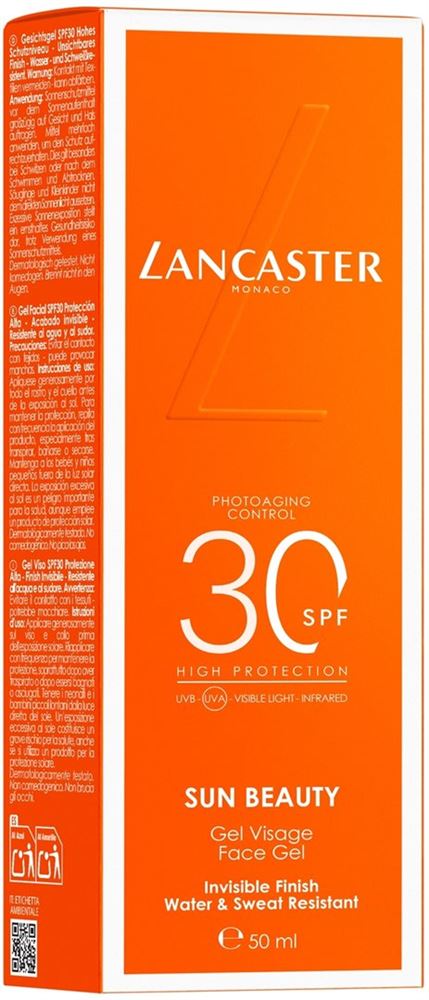 Lancaster Face Gel Spf30 50 ml
