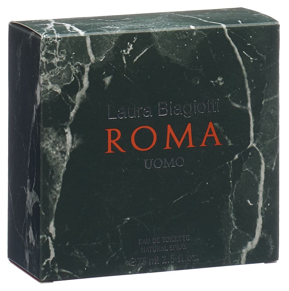 Laura Biagiotti Roma Uomo Eau de Toilette Natural Nat Spr 75 ml