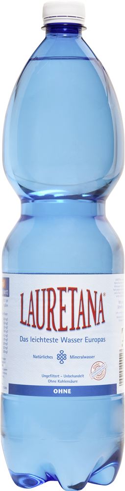 Lauretana Mineralwasser ohne Kohlensäure 6 Petfl 1.5 lt