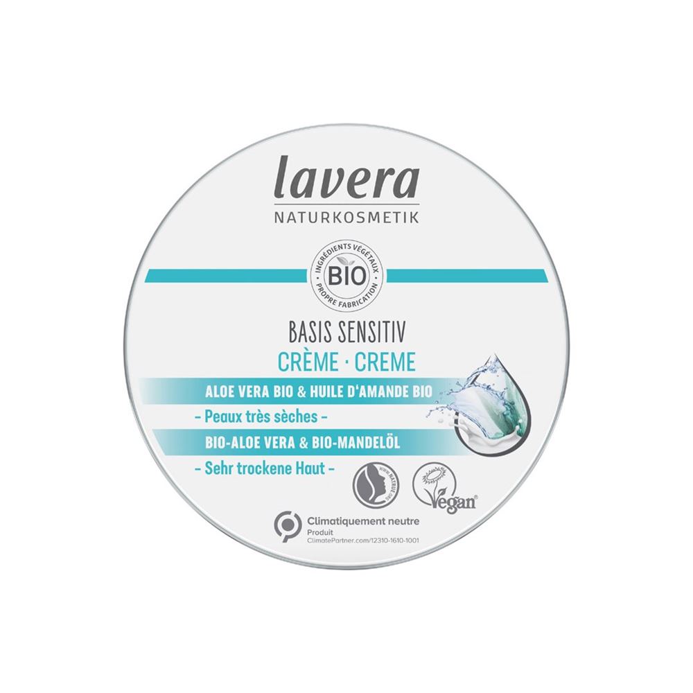 Lavera Basis Sensitiv Creme All-Round Aloe-Vera & Mandelöl Ds 150 ml