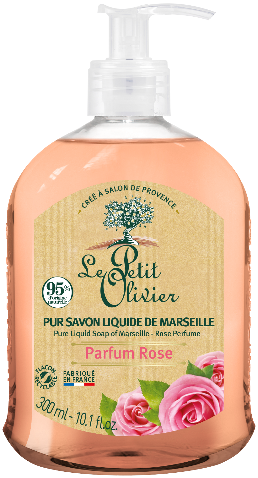 Le Petit Olivier savon liquide rose 300 ml