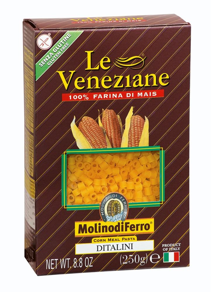 Le Veneziane Teigwaren Ditalini aus Mais glutenfrei 250 g