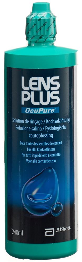 Lens Plus OcuPure Kochsalzlösung Fl 240 ml