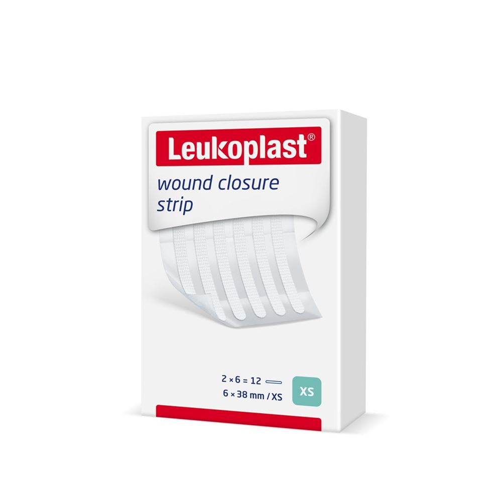 Leukoplast wound closure strip 6x38mm weiss 2 x 6 Stk