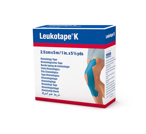 Leukotape K Kinesiologisches Tape 5mx2.5cm blau