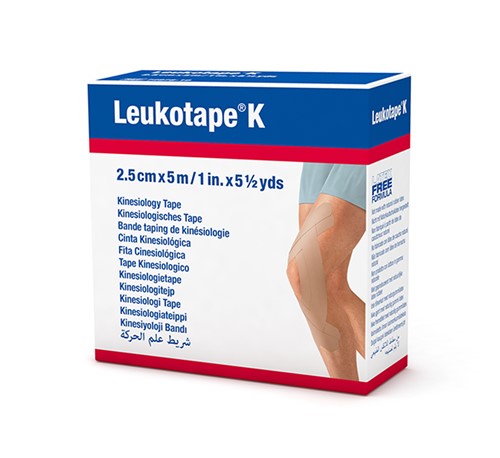 Leukotape K Kinesiologisches Tape 5mx2.5cm hautfarbig