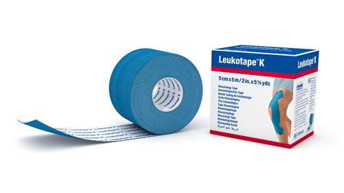 Leukotape K Kinesiologisches Tape 5mx5cm blau