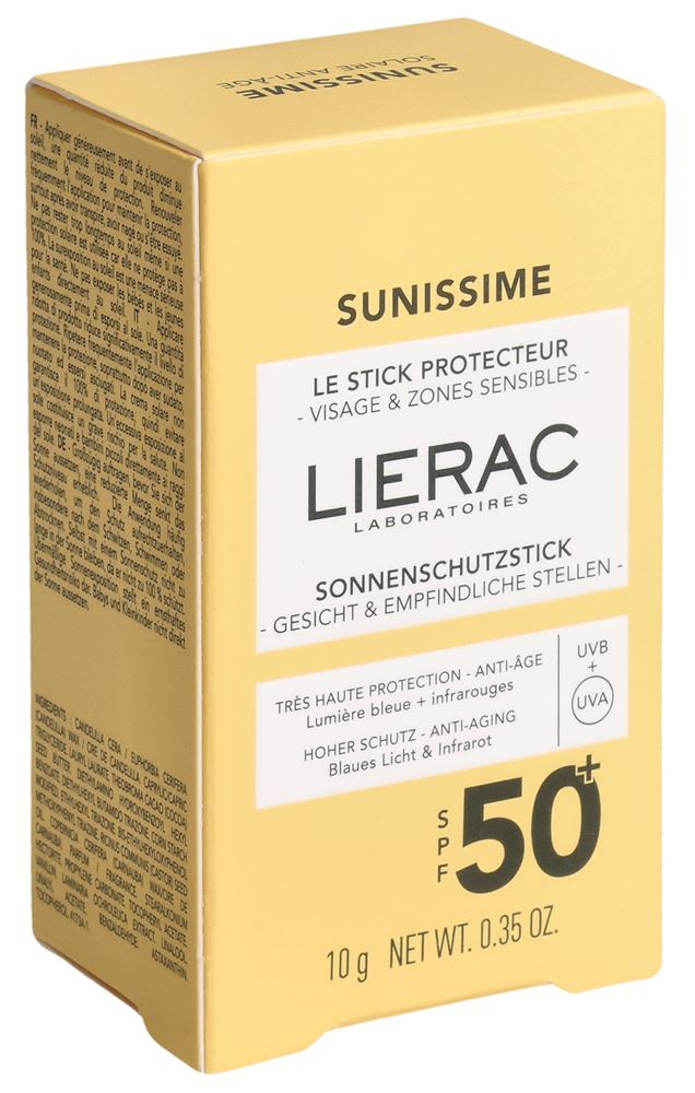 Lierac Sunissime Stick Spf50+ 10 g