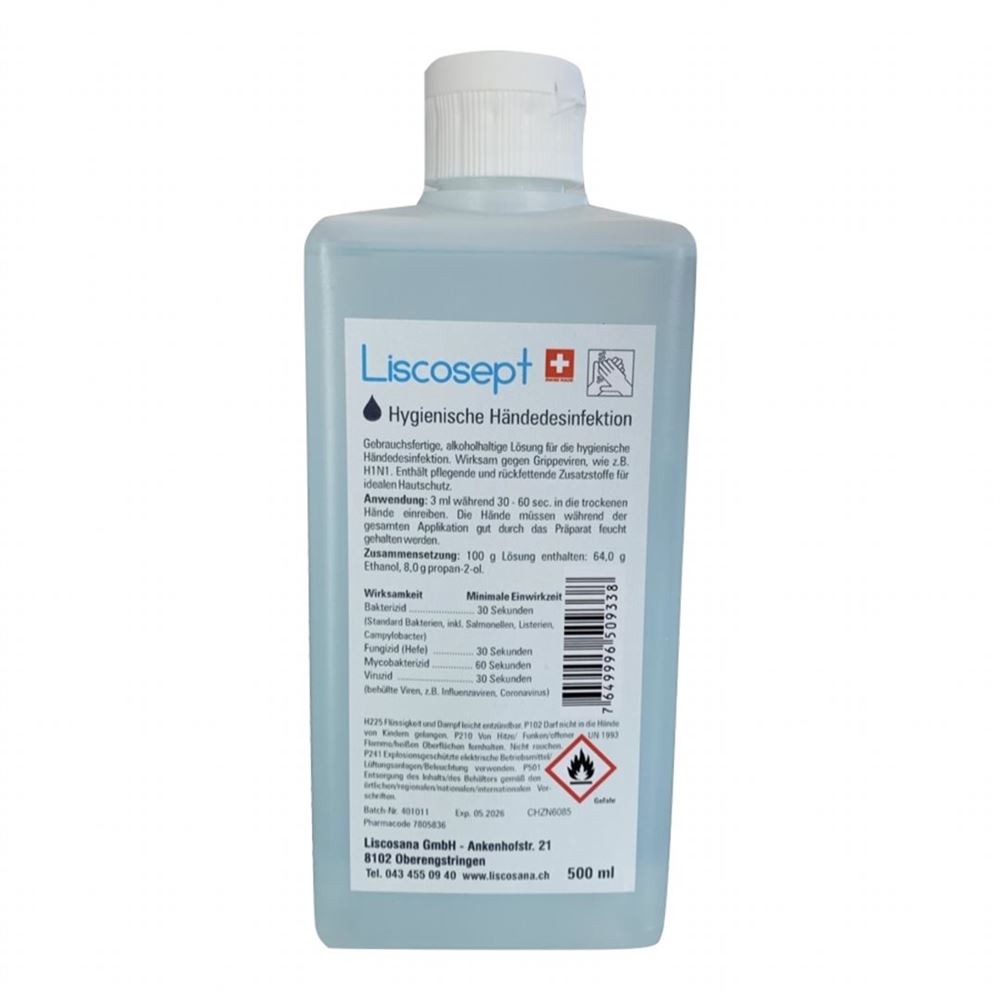 Liscosept Händedesinfektion VS Fl 500 ml