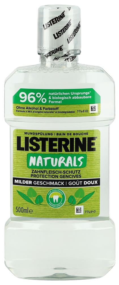 Listerine Naturals Zahnfleischschutz Fl 500 ml