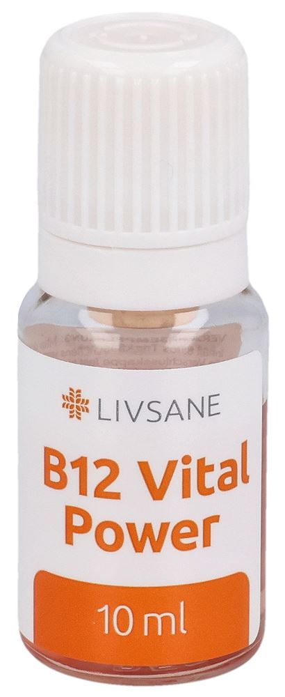 Livsane B12 Vital Power 10 Amp 10 ml