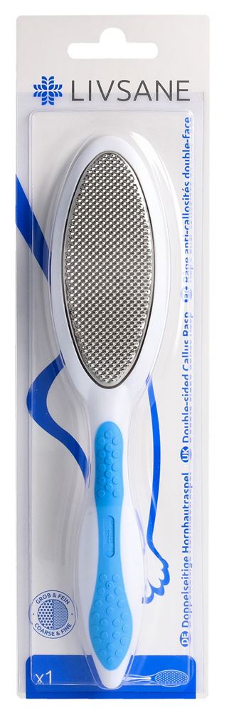 Livsane Doppelseitige Hornhautraspel