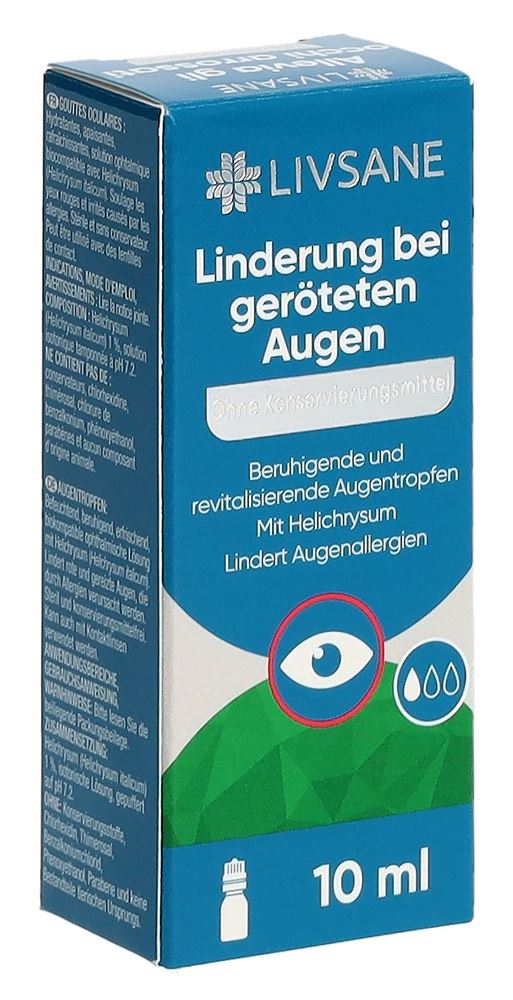 Livsane Linderung bei geröteten Augen Fl 10 ml