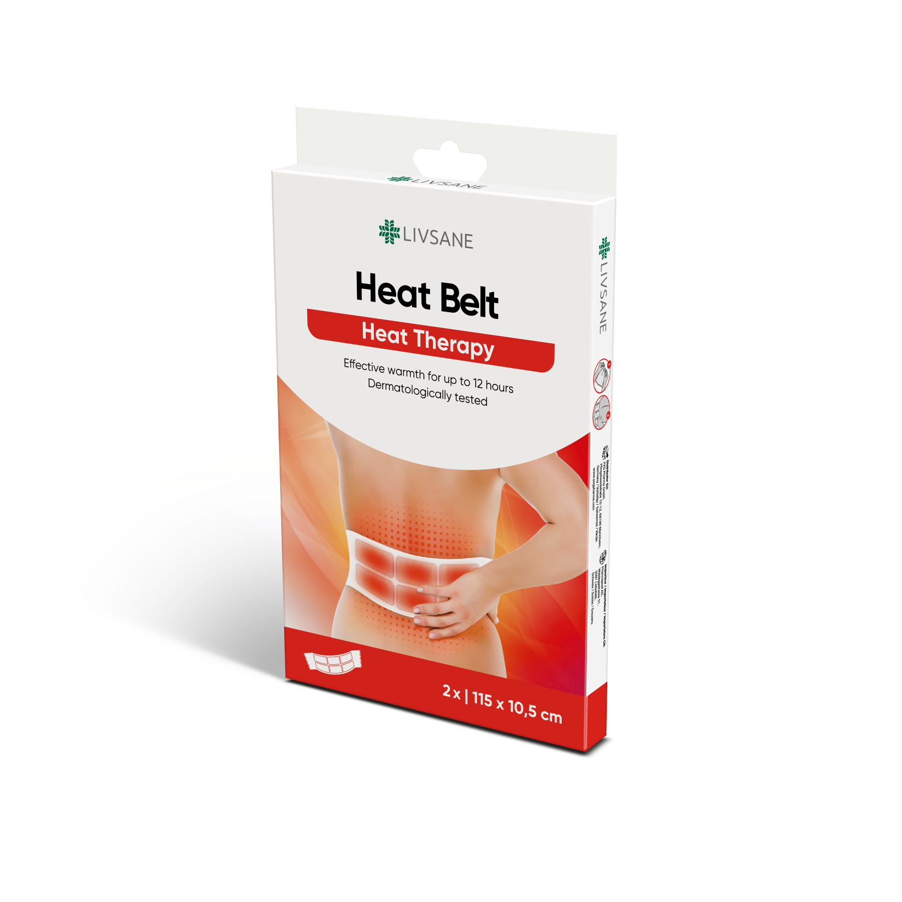 Livsane Wärme-Gürtel 2 Stk