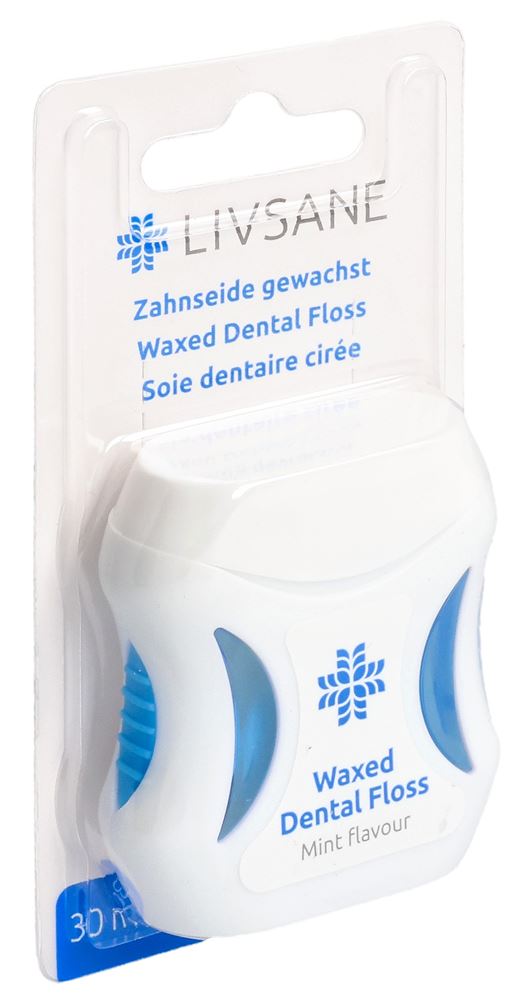 Livsane Zahnseide gewachst 30m