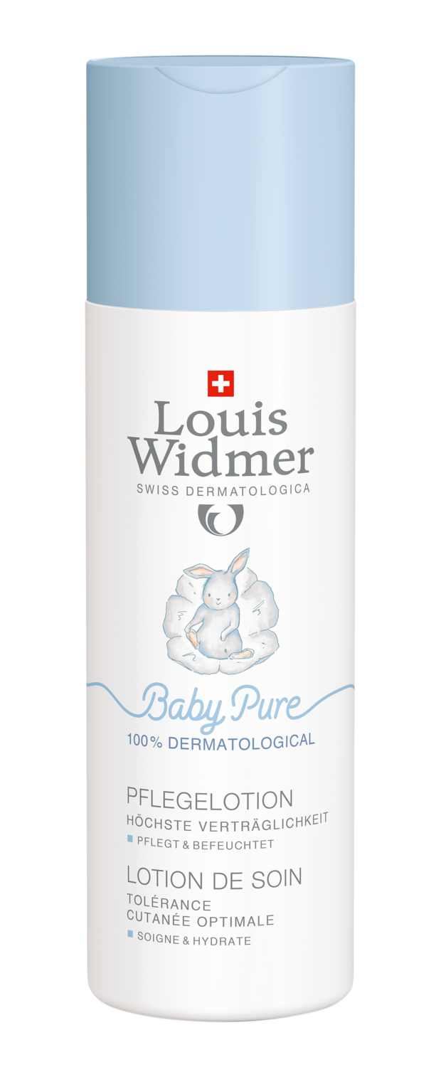 Louis Widmer BabyPure Pflegelotion ohne Parfum 200 ml